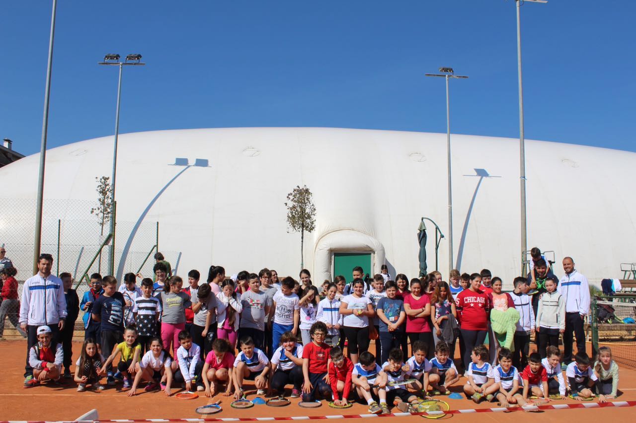 Grande successo per l’iniziativa “Racchette di classe”